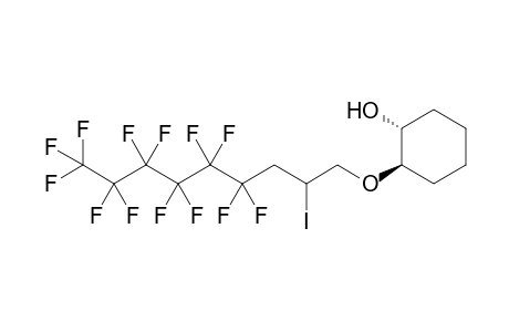 trans-2-(4,4,5,5,6,6,7,7,8,8,9,9,9-Tridecafluoro-2-iodononyloxy)cyclohexan-1-ol