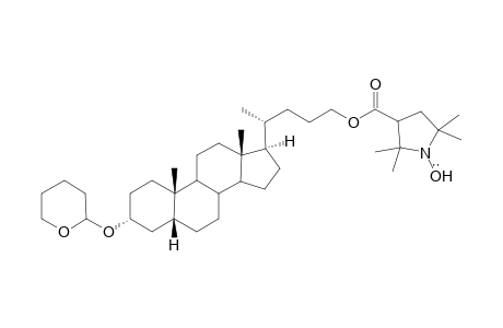 3'-(3.alpha.-Tetrahydropyranyloxycholan-24-oate)-2',2',5',5'-tetramethylpyrrolidine-1'-oxyl