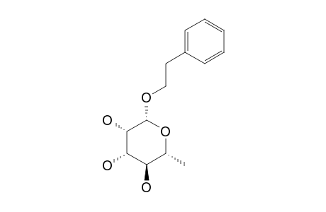 (-)-PHENYLETHYL-8-O-ALPHA-L-RHAMNOPYRANOSIDE