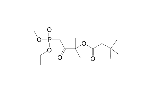 Diethyl [3-(tert-butylacetoxy)-3-methyl-2-oxobutyl]-phosphnate