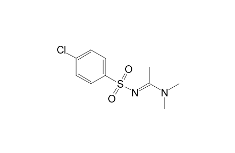 Ethanimidamide, N'-[(4-chlorophenyl)sulfonyl]-N,N-dimethyl-