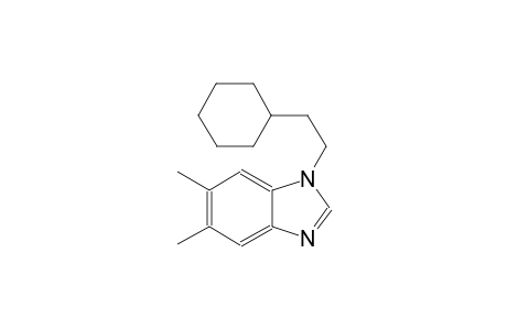 1H-benzimidazole, 1-(2-cyclohexylethyl)-5,6-dimethyl-