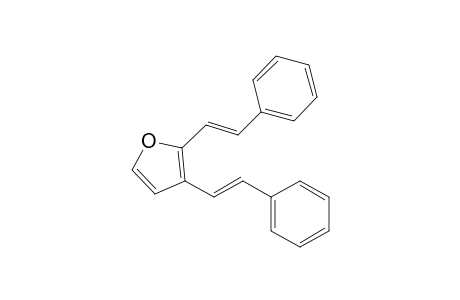 trans,trans-2-(2-Phenylethenyl)-3-(2-phenylethenyl)furan