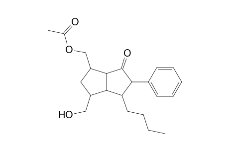 [4-Hydroxymethyl-3-butyl-2-phenyl-1-oxooctahydropentalen-6-yl]methyl acetate