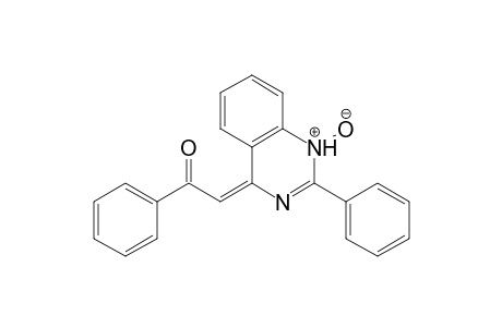 Ethanone, 1-phenyl-2-(2-phenyl-4(1H)-quinazolinylidene)-, N-oxide