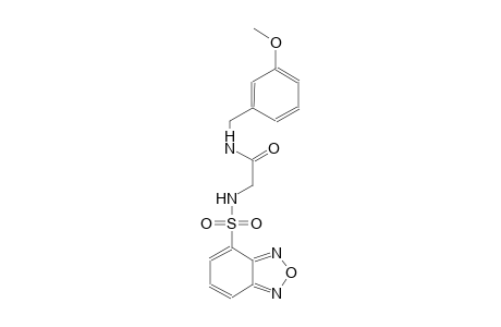 acetamide, 2-[(2,1,3-benzoxadiazol-4-ylsulfonyl)amino]-N-[(3-methoxyphenyl)methyl]-