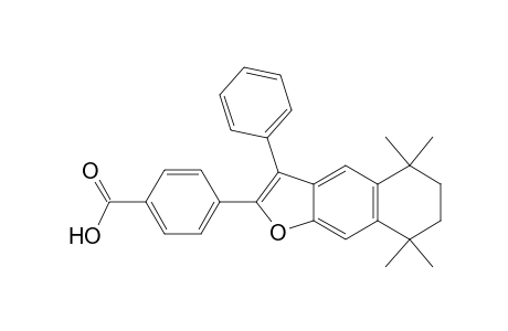 4-(5,5,8,8-Tetramethyl-3-phenyl-5,6,7,8-tetrahydronaphtho[2,3-b]furan-2-yl)benzoic acid