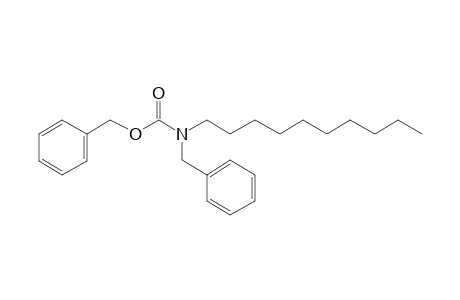 Carbonic acid, monoamide, N-benzyl-N-decyl-, benzyl ester