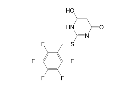 6-Hydroxy-2-[(2,3,4,5,6-pentafluorobenzyl)sulfanyl]-4(1H)-pyrimidinone