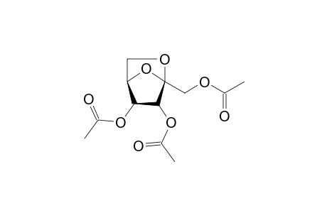 1,3,4-Tri-O-acetyl-2,6-anhydro-.beta.,D-fuctofuranose