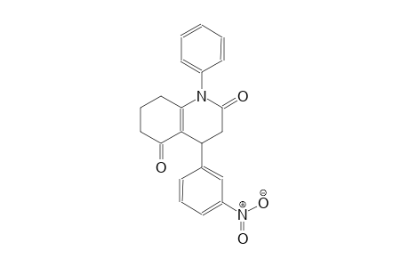 4-(3-nitrophenyl)-1-phenyl-4,6,7,8-tetrahydro-2,5(1H,3H)-quinolinedione