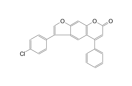 3-(4-chlorophenyl)-5-phenyl-7H-furo[3,2-g]chromen-7-one