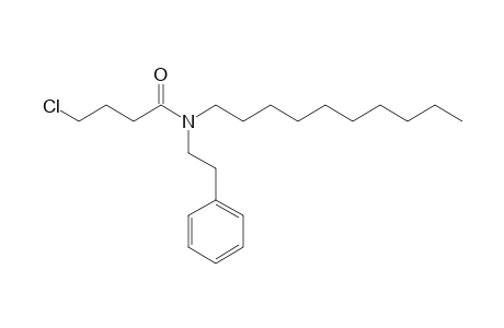 Butyramide, 4-chloro-N-(2-phenylethyl)-N-decyl-