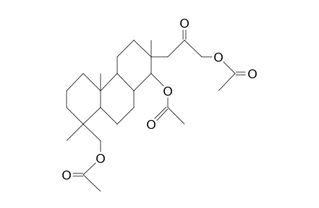 14,18-Diacetoxy-16-acetoxymethyl-isopimaran-16-one