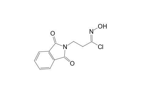 (1Z)-3-(1,3-dioxo-2-isoindolyl)-N-hydroxypropanimidoyl chloride