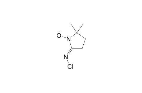2-(N-CHLOROIMINO)-5,5-DIMETHYL-PYRROLIDINE-1-OXY-RADICAL