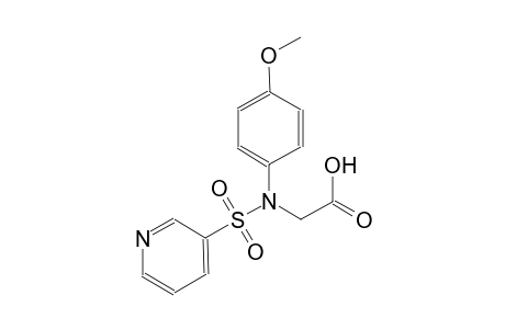 acetic acid, [(4-methoxyphenyl)(3-pyridinylsulfonyl)amino]-