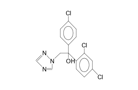 A-(4-Chloro-phenyl)-2,4-dichloro-A-(1,2,4-triazol-1-ylmethyl)-benzenemethanol