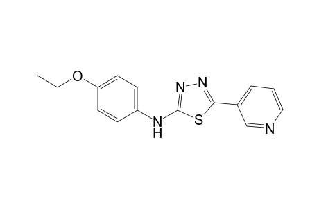 2-(3-Pyridyl)-5-(4-ethoxyphenylamino)-1,3,4-thiadiazole