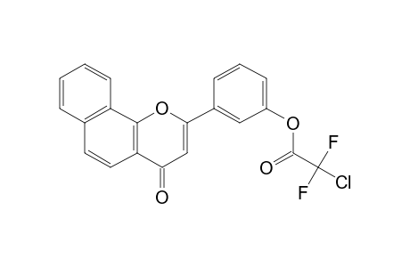 3'-Hydroxy-.alpha.-naphthoflavone, chlorodifluoroacetate