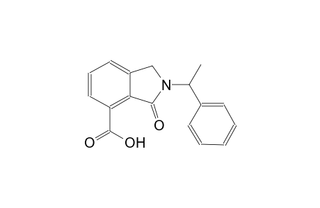 3-oxo-2-(1-phenylethyl)-4-isoindolinecarboxylic acid