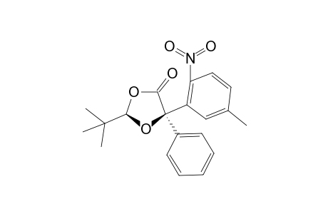 (2S,5R)-2-tert-Butyl-5-(5-methyl-2-nitrophenyl)-5-phenyl-1,3-dioxolan-4-one