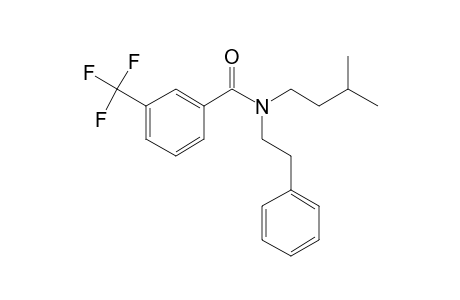 3-(Trifluoromethyl) benzamide, N-(2-phenylethyl)-N-(3-methylbutyl)-