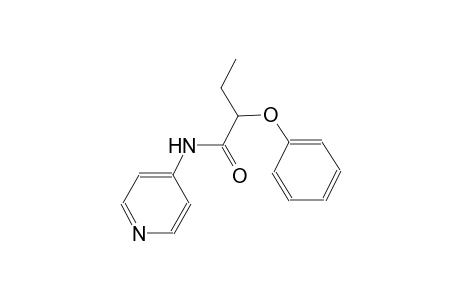 2-phenoxy-N-(4-pyridinyl)butanamide