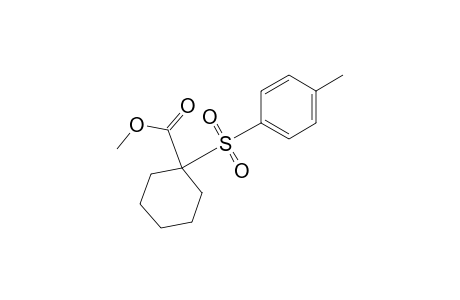 1-(4-Methylphenyl)sulfonyl-1-cyclohexanecarboxylic acid methyl ester