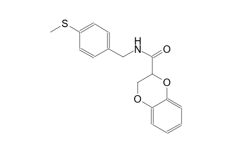 N-[4-(methylsulfanyl)benzyl]-2,3-dihydro-1,4-benzodioxine-2-carboxamide