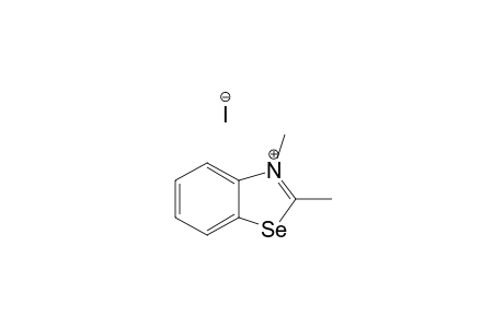 2,3-Dimethylbenzoselenazolium iodide