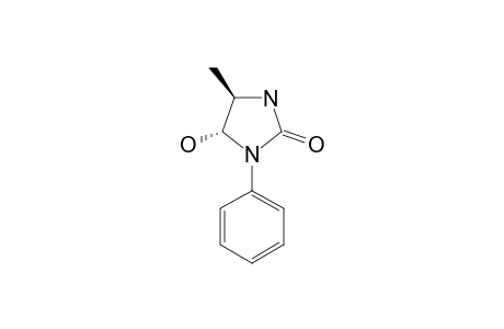 trans-3-Phenyl-5-methyl-4-hydroxy-2-imidazolidinone