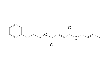 Fumaric acid, 3-phenylpropyl 3-methylbut-2-en-1-yl ester