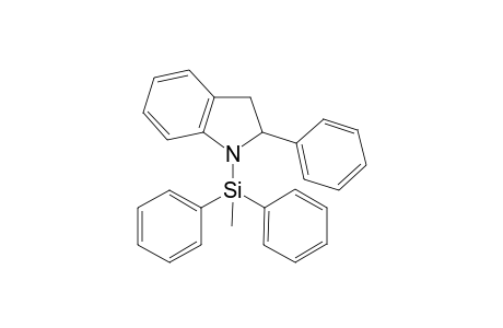 1-(Diphenylmethylsilyl)-2-phenylindoline