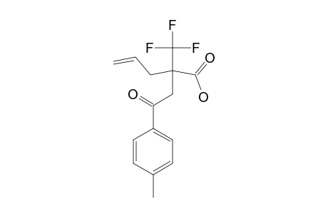 2-(2-OXO-2-PARA-TOLYLETHYL)-2-(TRIFLUOROMETHYL)-PENT-4-ENOIC-ACID
