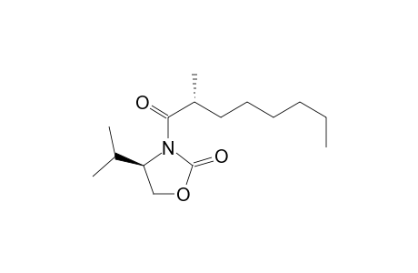 (R)-4-Isopropyl-3-((R)-2-methyloctanoyl)oxazolidin-2-one