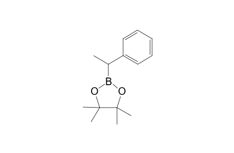 4,4,5,5-tetramethyl-2-(1-phenylethyl)-1,3,2-dioxaborolane