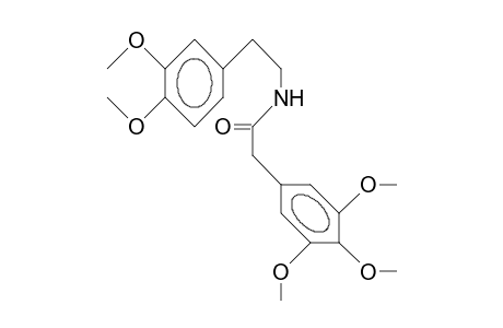 N-[2-(3,4-Dimethoxy-phenyl)-ethyl]-3,4,5-trimethoxy-phenylacetamide