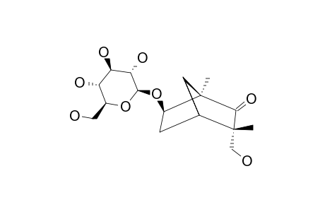(1R,3S,4S,6R)-6,9-DIHYDROXYFENCHONE-6-O-BETA-D-GLUCOPYRANOSIDE
