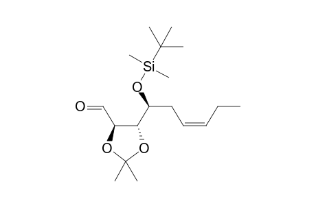 (Z)-4-O-tert-Butyldimethylsilyl-5,6,7,8,9-pentadeoxy-2,3-O-isopropylidene-L-arabino-non-6-enose