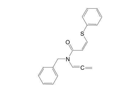(Z)-N-Benzyl-3-(phenylthio)-N-(propa-1,2-dienyl)acrylamide