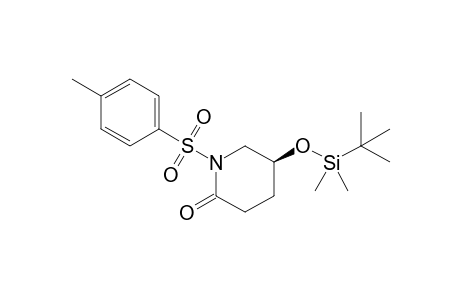 (5S)-5-[tert-butyl(dimethyl)silyl]oxy-1-(4-methylphenyl)sulfonyl-piperidin-2-one