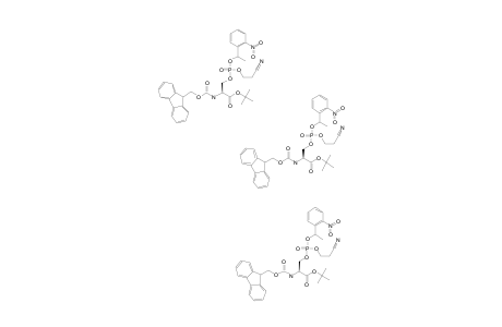 N-ALPHA-(FLUORENYL-9-METHOXYCARBONYL)-(1-NITROPHENYLETHYL-2-CYANOETHYL)-L-SERINE-TERT.-BUTYLESTER
