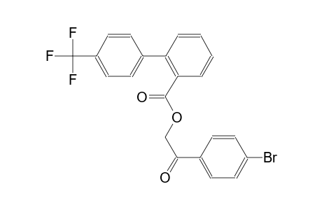 2-(4-bromophenyl)-2-oxoethyl 4'-(trifluoromethyl)[1,1'-biphenyl]-2-carboxylate