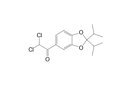 1-[2,2-Bis(1-methylethyl)-1,3-benzodioxol-5-yl]-2,2-dichloroethanone