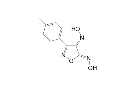 3-p-Tolyl-isoxazole-4,5-dione dioxime