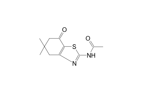 acetamide, N-(4,5,6,7-tetrahydro-5,5-dimethyl-7-oxo-2-benzothiazolyl)-