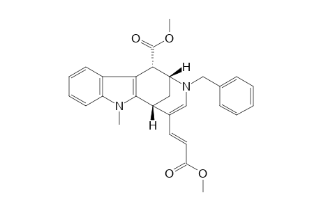 METHYL-3-BENZYL-1-ALPHA-(METHOXYCARBONYL)-7-METHYL-1,2,3,6-TETRAHYDRO-2,6-METHANOAZOCINO-[5,4-B]-INDOLE-5(E)-ACRYLATE