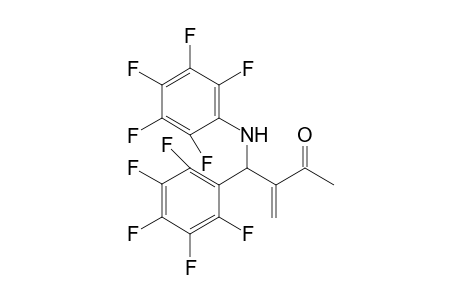 3-(Pentafluorophenylpentafluorophenylaminomethyl)but-3-en-2-one