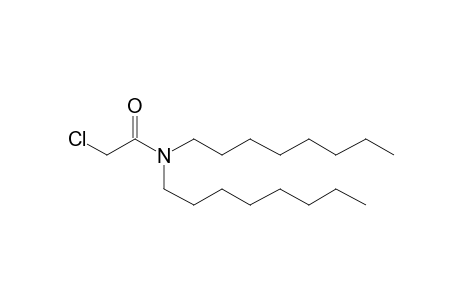 Chloroacetamide, N,N-dioctyl-